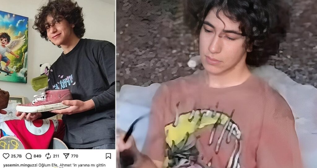 yasemin minguzzi oglum efe diyerek isyan etti ahmet minguzzinin yakin arkadasi boguldu GaG2GSKg