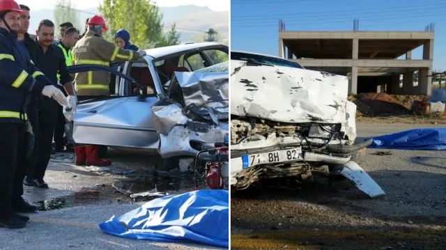 kirikkalede otomobiller kafa kafaya carpisti suruculer hayatini kaybetti YMfMDUcA