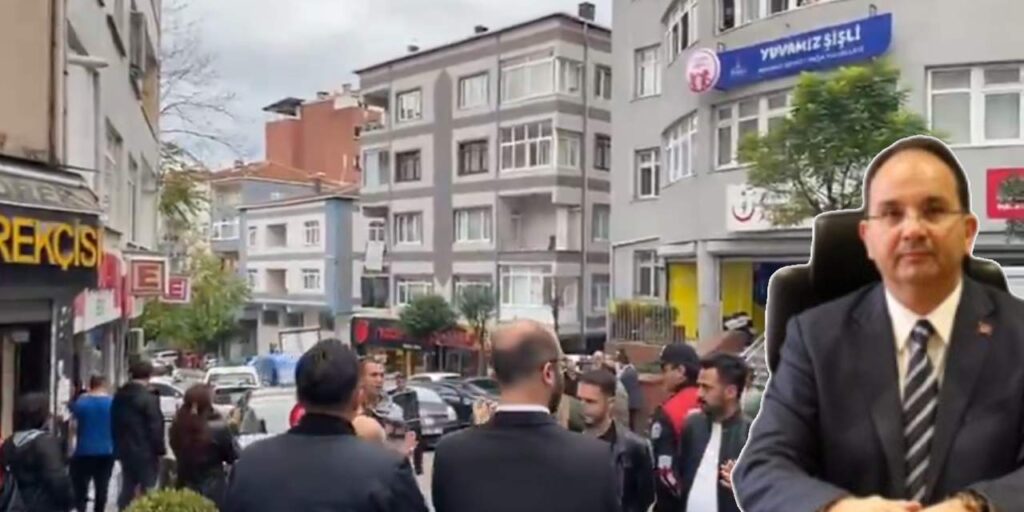 Şişli kayyumuna protesto şoku! Programını yapamadan gitti