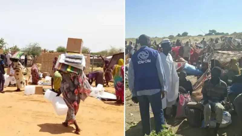 Paris’te Sudan’da sivillerin hedef alınması protesto edildi