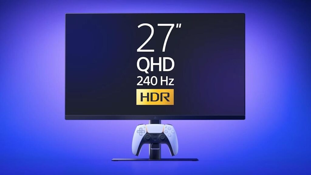Sony, ilk resmi PlayStation monitörünü tanıttı: Dahili DualSense şarj özelliği de var