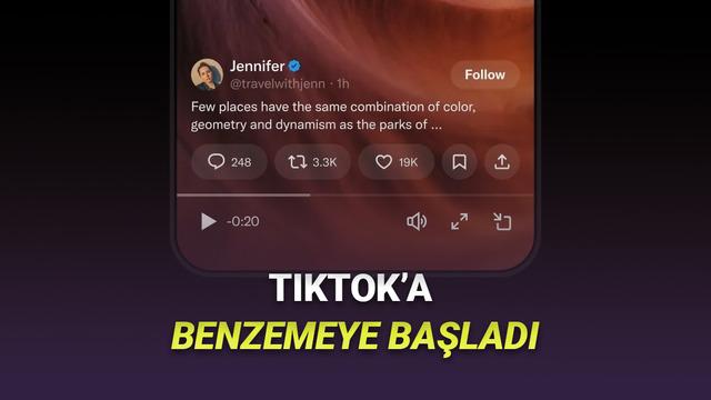 X’in Video Oynatıcısının Tasarımı Değişti: İyice TikTok’a Benzemeye Başladı! – Webtekno – Güncel Teknoloji Haberleri ve Video İncelemeleri